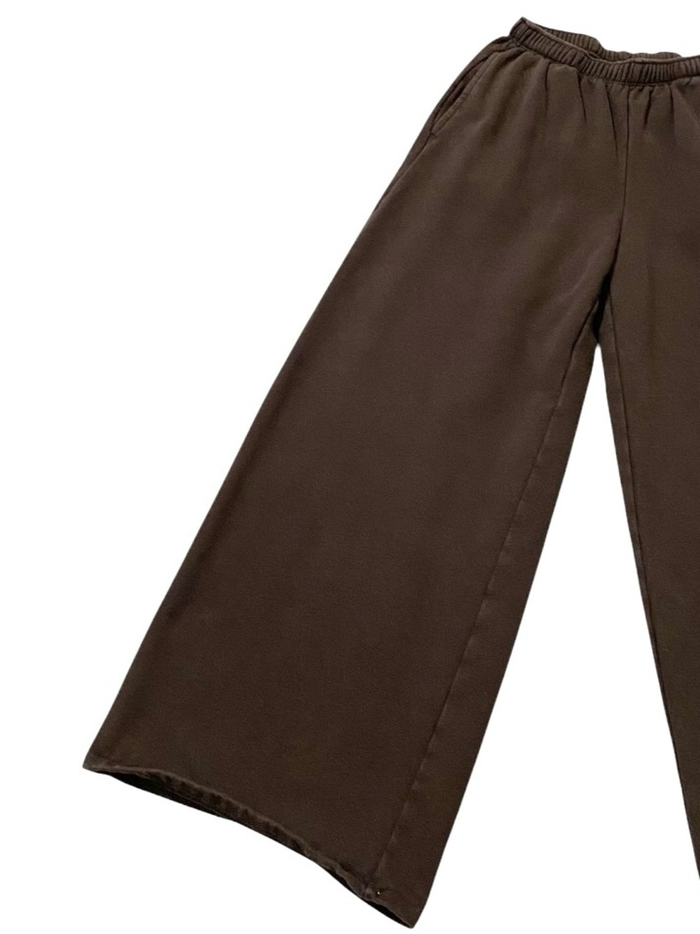 Gap Sweatpants Women’s Baggy Wide-Leg Size XXS Vintagesoft Brown Lounge - Picture 8 of 13